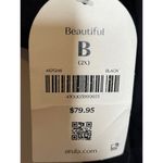 Arula NEW Black Open Back Cut Out Sides Mini Dress Their Size B Plus Size 18/20 Photo 5