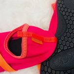 FITKICKS PINK/ORANGE ELASTIC SHOES SIZE Large YOGA SHOES Orange Photo 2