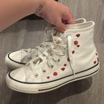 Converse  Chuck Taylor Hearts All Star High-Top Sneaker Hearts and Roses Size 6 Photo 0