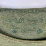 LOL Vintage green shirt with short sleeve camouflage arms Photo 1