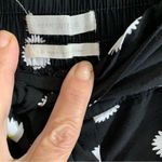 Urban Outfitters Black Daisy Print High Rise Shorts- Large Photo 5