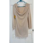 Emerald Sundae Party Dress Rhinestone Neck Long Sleeve Mini Dress M Photo 5