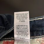 True Religion  Y2K low rise World Tour jeans Straight with flaps, sz 29 Photo 15