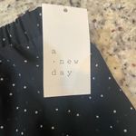 A New Day Black and White Polka Dot Midi Skirt Photo 3