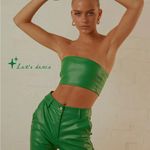 Peppermayo NWT  - Late Night Dance Crop Top - Jade Green size 8 Photo 1