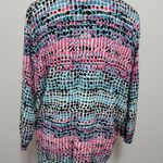 Avenue colorful geo print deep v cardigan size 26/28 Photo 4