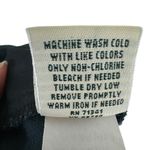 L.L.Bean Vintage Black 100% Cotton Original Fit High Rise Jean Shorts Size 12 Photo 6