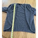 AQUA 100% Cashmere Cropped Open Front Draped Cardigan Sweater Sz XS Warm Comfy Photo 3
