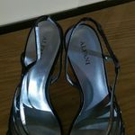 Alfani Dark Brown Heels with Diamante Detail Slingback Heels Photo 7