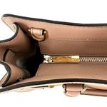 Michael Kors Blush Pink Saffiano Leather Satchel with Crossbody Strap Handbag Photo 9