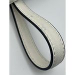 Michael Kors White Leather Crossbody/shoulder Bag Replacement Strap-silver Photo 3