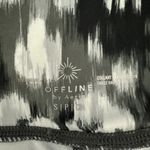 OFFLINE AERIE Real Me High Rise Crossover 7/8 Leggings Silver Shadow NWT Small Black Photo 5