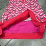 Entro  Shirt Sz S Pink Floral Scallop Boho Cottagecore Summer Feminine Fairy EUC Photo 8