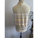 Susan Bristol Vtg 90's Susan‎ Bristol Pastel Embroidered Knitted Floral Work Vest Size Large Photo 1