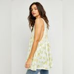 Free People  Madison Tank Print Light Combo Drapy Babydoll Boho -Size Small Photo 6