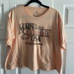 Disney ‎ Parks Womens XXL Main Street USA Boxy Crop Top Photo 0