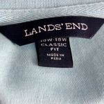 Lands' End ‎ Womens Polo Shirt Size 1X Everyday Essential Travel Athleisure Photo 5