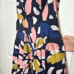 Boden Elena Sleeveless Fit Flare Cotton Blend Dress US 2R Blue Size 2 Photo 3