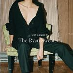 Mara Hoffman  Lofty Alpaca RYAN CARDIGAN Black Shawl Collar Photo 1