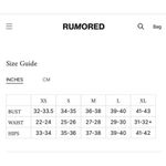 NWT Rumored Runaway midi black velvet dress Photo 5