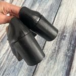 Nine West Vintage 90’s Unique Cut-Out Design Black Leather Women's Heels Photo 3