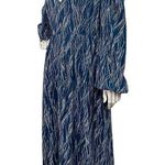 Chelsea28 Women's Med Pleated Puff Shoulder Long Sleeve Dress Vneck Cottagecore Photo 3