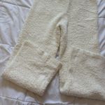 Aerie Lounge Pants Wide Leg Comfy Casual White Womens Size Large Sleep Soft Photo 8