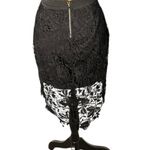 Lush Clothing Lush Lace Pencil Skirt Women’s Large Black Whimsigoth Dark Romantic Gothic Photo 14
