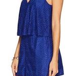 Lilly Pulitzer CAIA Romper Mystical Knotty Lace Blue Size 0 Photo 2