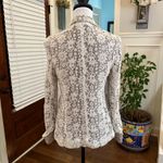 Anthropologie Comme Toi EUC Unique Elegant Lace Women's Jacket with Pockets Photo 1