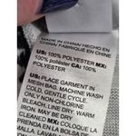 Chico's Black White Batwing Sleeve Contrast Embroidered Poncho Top L/XL Size L Photo 4