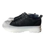 True Religion  Janis Platform Sneakers Black Glitter Accent Women’s Size 10 Photo 1