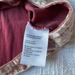 American Eagle  Outfitters Womens Velvet Blouse Pink 3/4 Sleeve Off Shoulder-SM Photo 10