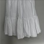 Staud Landry Smocked Bustier Minidress Size Medium White Photo 5