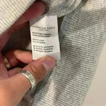 American Eagle Sweatshirt Gray Cheetah Jegging Fit Crewneck Oversized Women’s XS Photo 3