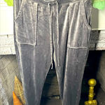 House of Harlow  1960 velvet joggers with pockets size women’s small Photo 0