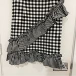 Lovers + Friends Gabby Gingham Ruffle Mini dress Sleeveless Checkered Print Photo 3