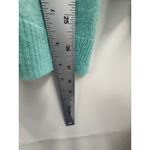 Lilly Pulitzer  Serene Collins Teal Cashmere Crew Neck Sweater XS Coral Trim Photo 6