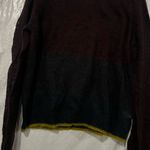 ALC Frank A.L.C. Brown Wool Blend Knit Sweater Size Large Photo 1