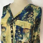 Mush Baby Sienna Rose Womans Small‎ Ladies Shirt Yellow Photo 1