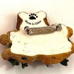 T.B.C. Boyds Bears hear see speak no evil bear vintage brooch Photo 2