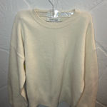 Olive & Oak  Classic Cream Crew Neck Sweater Photo 0