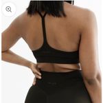 Volare Aero‎ Evening Rain Black Racerback Sports Bra Medium Photo 3