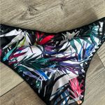 Dolce Vita Colorful Tropical Bikini Bottom cinched back Small NWOT Pink Photo 3