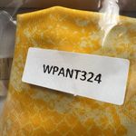 Carbon 38 Printed High Rise 7/8 Legging in Kumquat Snake Yellow reptile Size S Photo 8