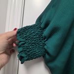 ODDY Women's Plus Blouse Crinkle Loose Green Size 3x Holiday Christmas Party NEW Photo 6