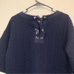 Lysse  New York Blue Sweater Tunic Size Small Photo 1