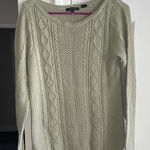 Jeanne pierre  Sage Cable Knit Sweater Photo 0