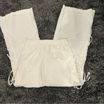 NWOT White Bow Wide Leg Pants Photo 1