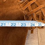 COMINT Vintage Brown Suede Fringe Jacket Blazer‎ Size Medium Argentina Photo 10